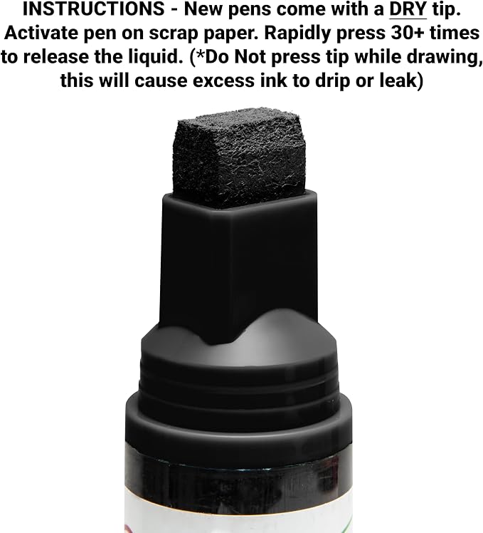 Glass Pen Window Marker: Liquid Chalk Pens - Image 2