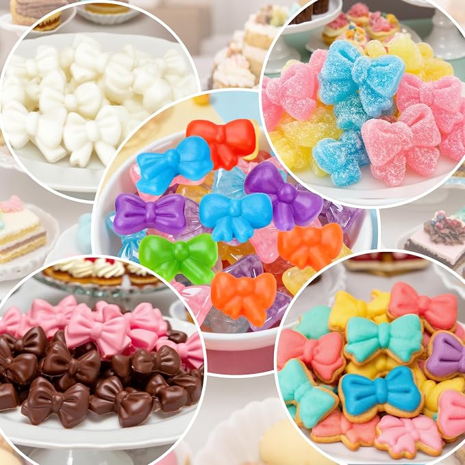 Palksky Bow Chocolate Mold Silicone, Gummy Candy Molds - Image 7