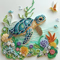 Sea Turtle Animal Diamond Painting Kits by ZQEATRY