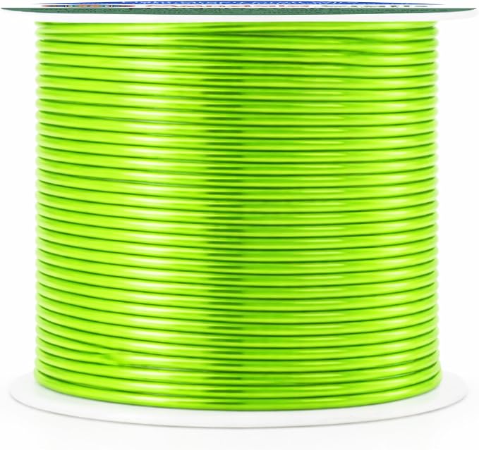 Mandala Crafts 16 Gauge Light Green Anodized Aluminum Craft Wire, 100 FT | - Image 2