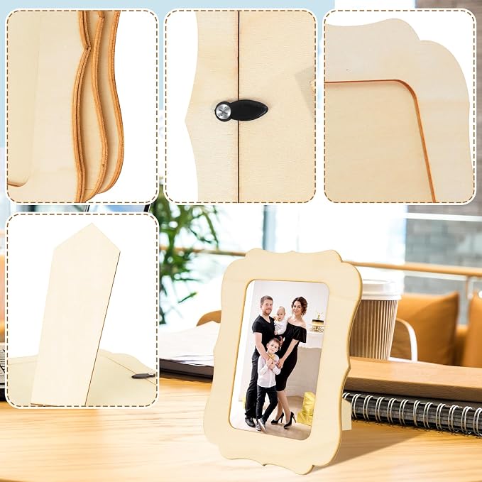 VOKOY 30 Pack Wooden Picture Frames - Image 3