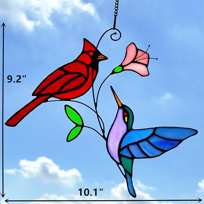 Stained Glass Red Cardinal - Image 5
