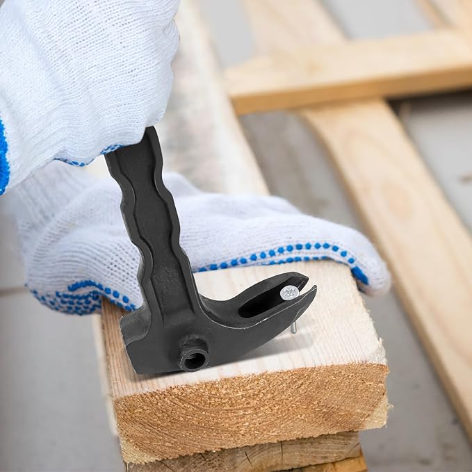Lytool 12" Cats Paw Pry Bar & Nail Puller - Heat-Treated Steel Precision Tool for Carpenters & DIYers | Ergonomic Grip