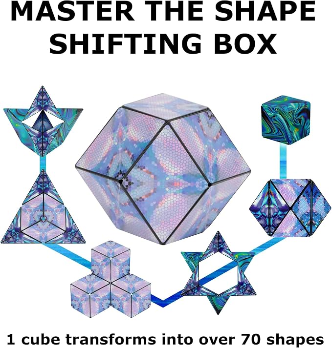 Shashibo DODECA Magnetic Puzzle Cube, Sensory Fidget Toy - Image 5