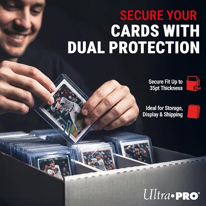 Ultra Pro Toploaders and Card Sleeves Bundle – 3" x 4" Clear Regular Toploaders - Image 4