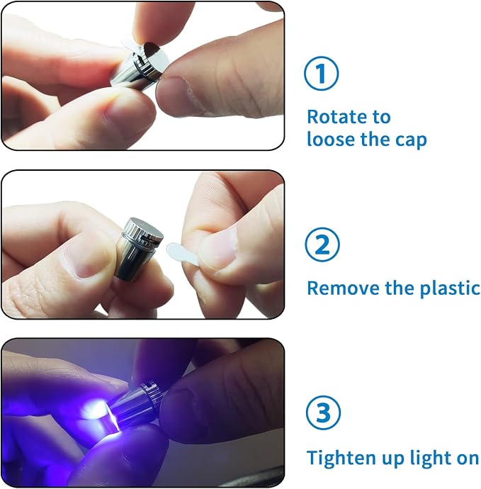 SUZEYAR 10 pcs Miniature Led Lights, Tiny Lights - Image 3