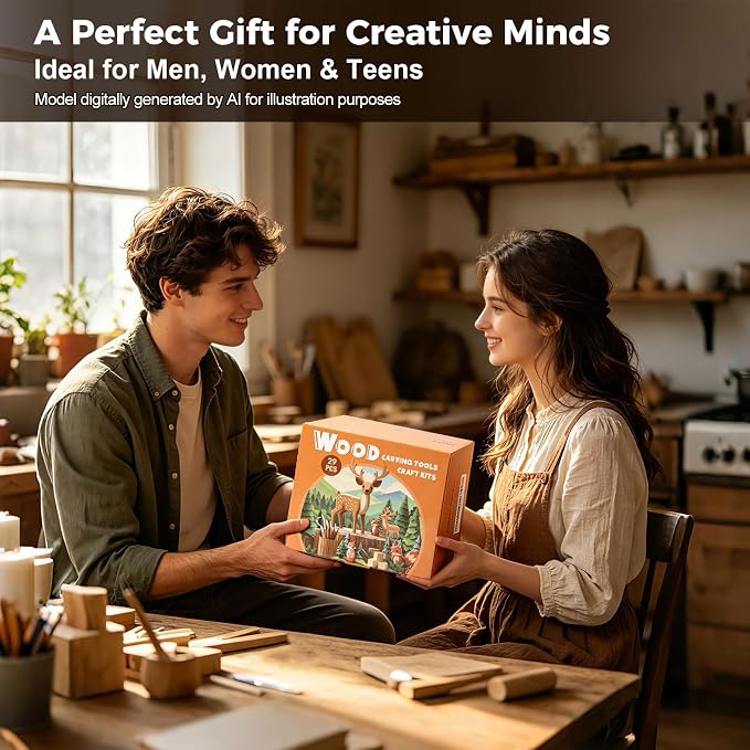 Wood Carving Kit for Beginners - Image 7