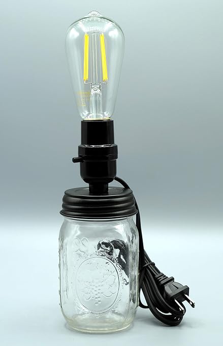 Creative Hobbies DIY Mason Jar Lamp Making Kit - Image 5