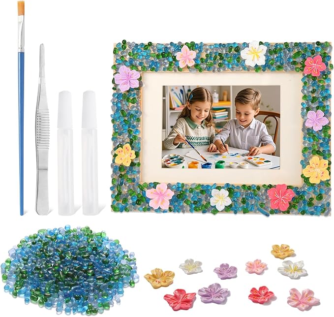 DIY Mosaic Picture Frame Craft Kit by Unknown
