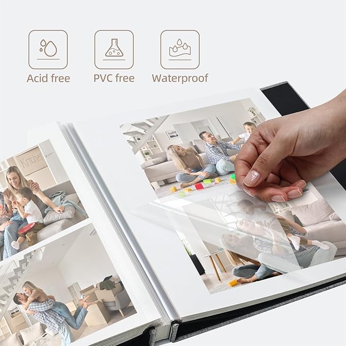 Vienrose Large Photo Album Self Adhesive - Image 4
