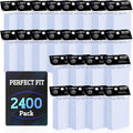 2400 Pack Card Sleeves, Perfect Fit Inner Sleeves Ideal by Mlikero