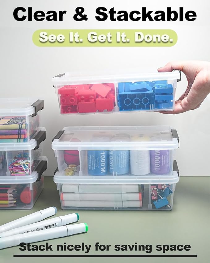 6 Pack Extra Large Pencil Box - Image 4