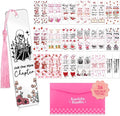 Kaciola 36 Sheets Smutty Theme UV DTF Bookmark Wraps, Acrylic Bookmark Blanks by Kaciola