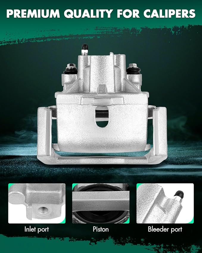 SCITOO Rear Right Brake Caliper With Bracket 18-B4836 Compatible For Chrysler Aspen 2007-2009 For Dodge For Durango 2003-2009 For Dodge Ram 1500 2002-2010 For Ram 1500 2011-2018