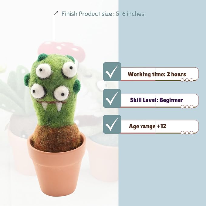 Woolbuddy Needle Felting Starter Kit - Image 6