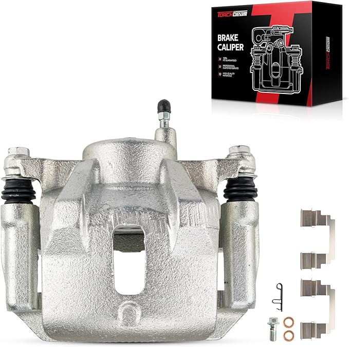 Torchbeam Front Brake Caliper Left for Toyota 2003-2008 Corolla, Toyota 2003-2008 Matrix, Pontiac 2003-2008 Vibe, Front Left Caliper Replace # 19B2698