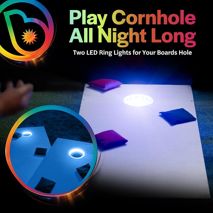 Brightz LED Cornhole Board Ring Lights - Image 3