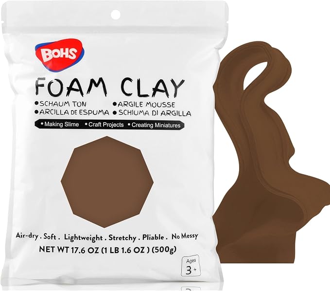 BOHS Brown Modeling Foam Clay by BOHS
