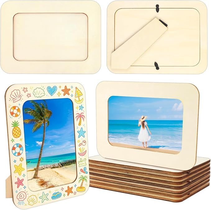 VOKOY 10 Pack Wooden Picture Frames by VOKOY