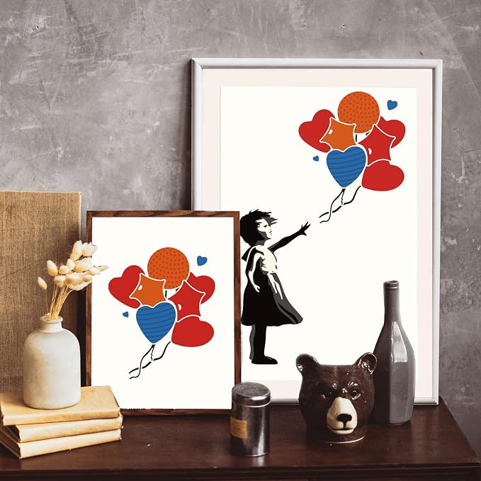 FINGERINSPIRE Banksy Stencil Set - Image 7