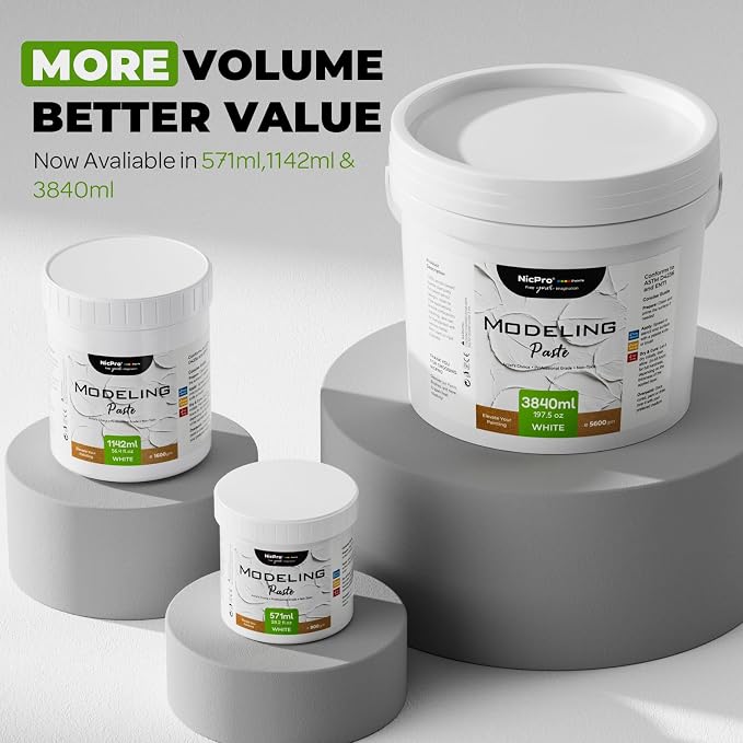 Nicpro Modeling Paste 3840ml/197.5 oz - Image 2