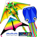 SGftre 3 Piece Set Butterfly Delta Octopus Kites by SGftre