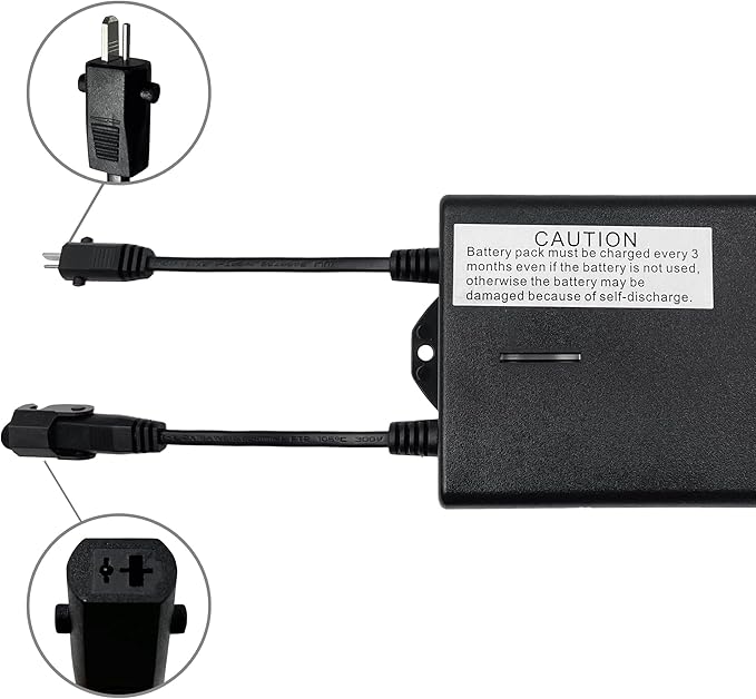 Power Recliner ZBPOWER 4000mAh Wireless Rechargeable Battery Pack Kits with Wall Power Supply and Y Power Cable