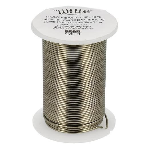 The Beadsmith Wire Elements 18-Gauge Lacquered Tarnish-Resistant Copper Wire - Image 2