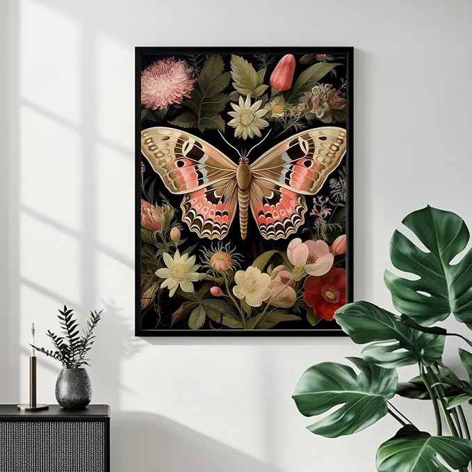 Paint by Numbers for Adult, Moth Paint by Numbers Kit for Adults Beginners - Image 8