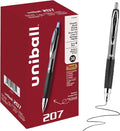 uniball™ 207 Gel Pens, 0.7mm Medium Point, Retractable, Smooth Writing by uni-ball
