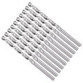 Drill Bit, 3mm Cutting Diameter, 4241 HSS 118° Cutting Angle Uncoated Bright Versatile Jobber Bits - (Applications: for Drilling Plastic Wood Soft Metal), 10-Pieces