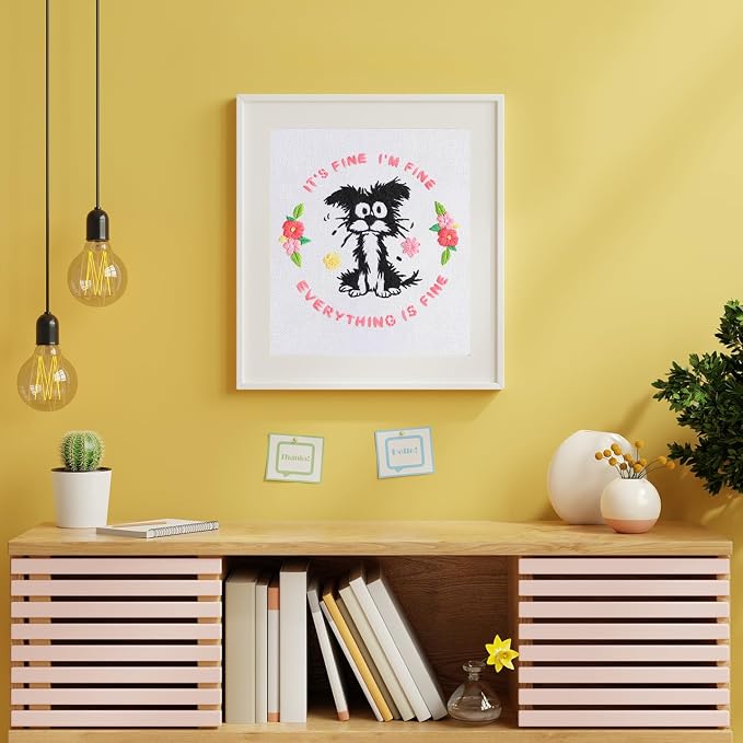Louise Maelys Funny Dog Embroidery Kits - Image 7