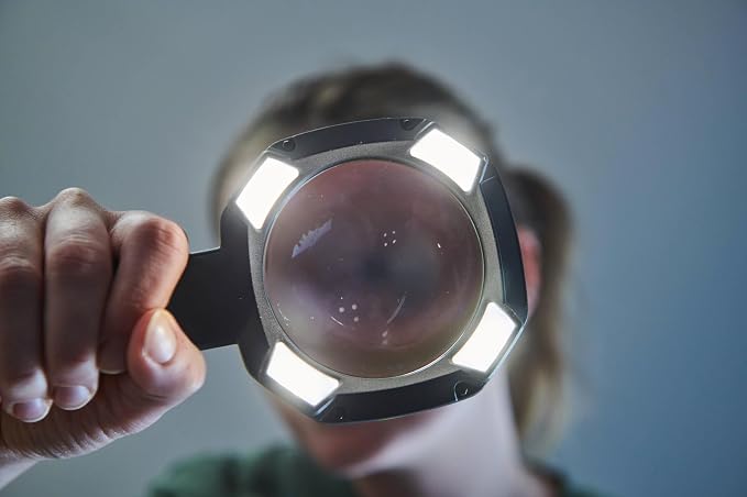 RYOBI - Illuminated Magnifying Glass 4V USB Lithium - 2 intensities: 60/200 - Image 3