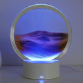 KPNUWN Moving Sand Art Liquid Motion, 3D Deep Sea Sandscape Color Quicksand by KPNUWN