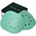 Sanding Discs 5 Inch 8 Hole Fine Grit Assortment - 320, 400, 600, 800, 1000 Grit (10/each) - Hook & Loop Wet Dry Film Sandpaper Discs - Sand Paper for Random Orbital Sanders - 50 Pack Box