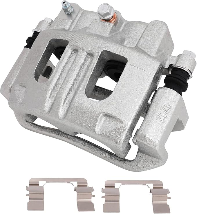 cciyu Front Right Brake Caliper Assembly w/Bracket 18B4951 2005 2006 For Chevy For Equinox,2006 For Pontiac For Torrent,2004 2005 2006 2007 For Saturn For Vue