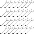 SENENQU 100PCS 4 Inch Pegboard Hooks Peg Board Hooks Accessories Fit 1/8” and 1/4” Peg Board with Rubber Tipped, Metal Pegboard Hooks for Garage, Office, Kitchen, Store
