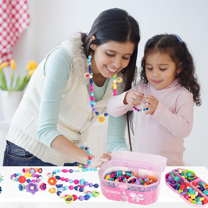 BIRANCO. Pop Beads, Jewelry Making Kit - Image 7