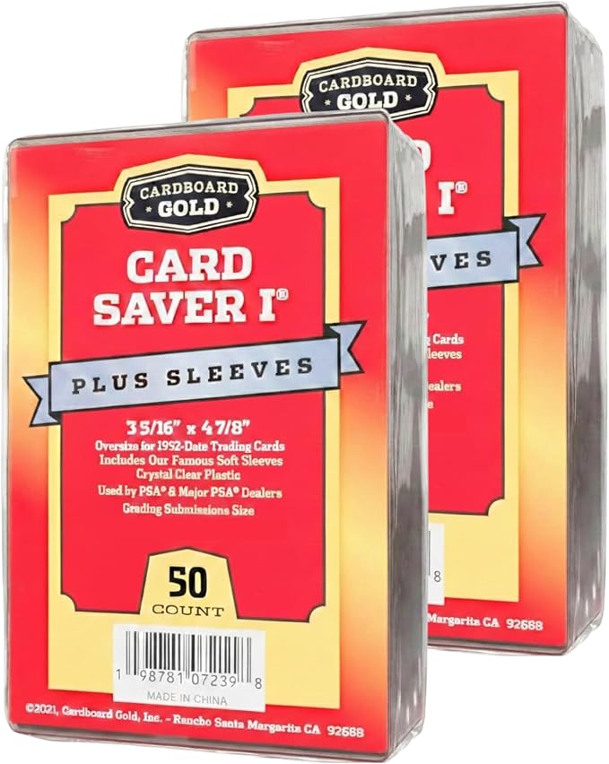 Cardboard Gold Card Saver 1 w/Sleeves by CardboardGold