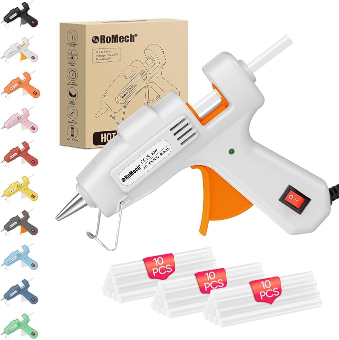 ROMECH 20W Mini Hot Glue Gun by RoMech