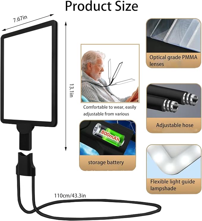 5X Hands Free Magnifying Glass - Image 3