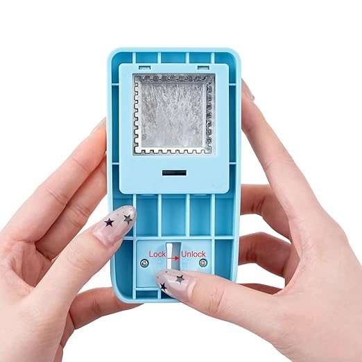 BAOFALI 2Pcs/Set Stamp Puncher 1.5x1.5inch &1.25x1.5inch Rectangular Postage - Image 5