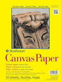 Strathmore 300 Series Glue Bound Canvas Paper Pad, 115 lb. Canvas Texture by StrathmorePaper