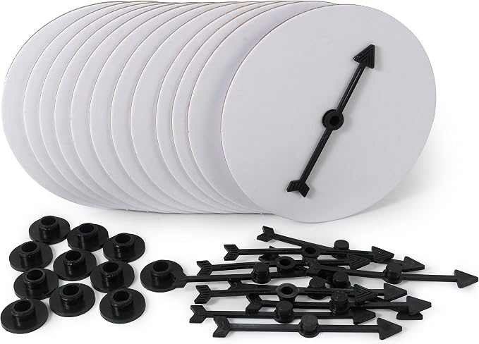 Board Game Arrow Spinners, 12 Pack Replacement Spinners by ApostropheGames