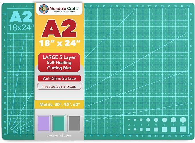 Mandala Crafts Self-Healing Cutting Mat, and Scrapbooking by MandalaCrafts