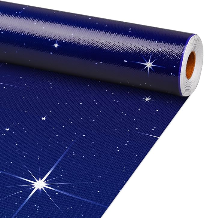 Inkspire Night Sky Bulletin Board Paper Roll, 14.8FTx47IN Large Reusable by Unknown