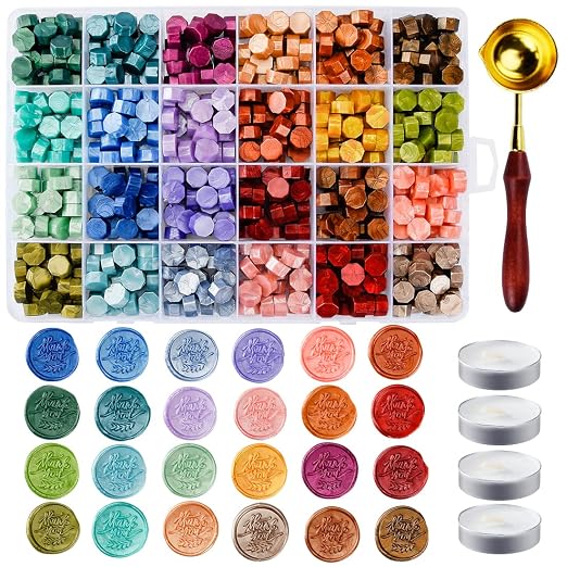 Metallic Assorted Color Seal Beads by MEDIEVAL