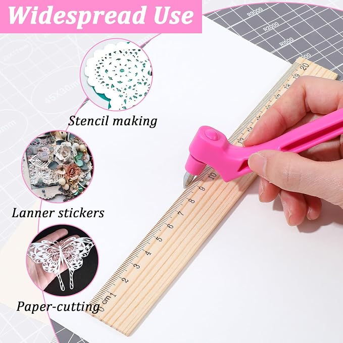 Craft Cutting Tools, 360 Degree Rotating Craft Knife - Image 5