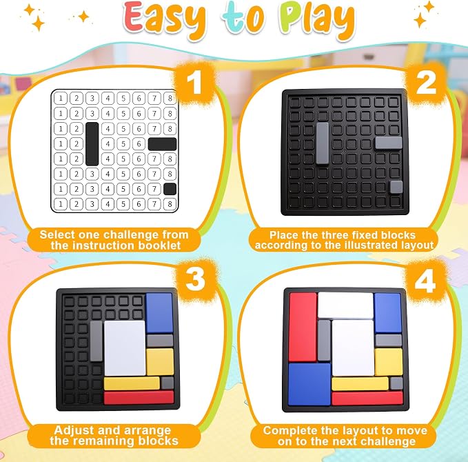 2 Pcs Logic Puzzle Brain Teaser Game - Image 5