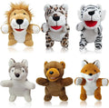 6 Pcs Animal Hand Puppets for Kids by Unknown